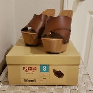 Brown slip on Wedge